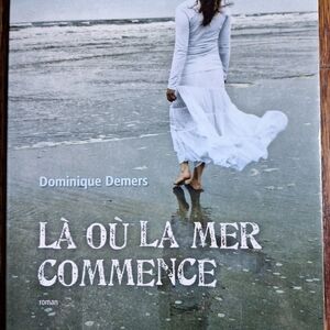 Là où la mer commence -softcover book